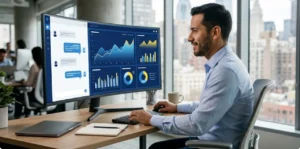 Agencia GEO en USA optimizando la visibilidad de una marca en respuestas de inteligencia artificial